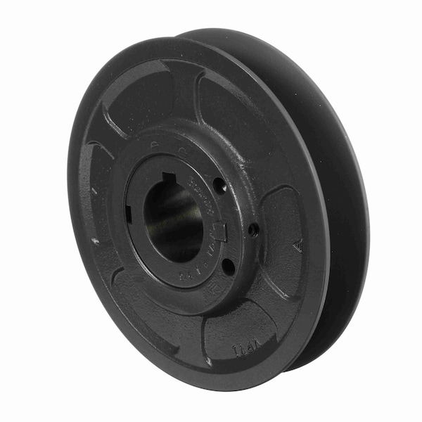1 Groove Cast Iron Finish Bore Fhp Variable Pitch Sheave, 1VP71X 1 5/8